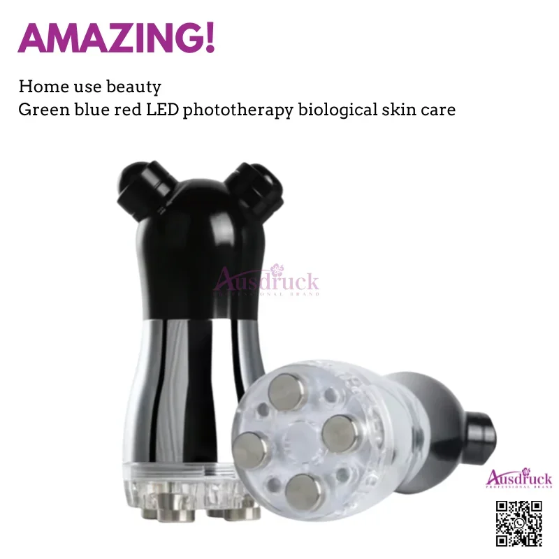 Revolutionary Needle-Free Mesotherapy: 3-in-1 LED Mask for Skin Rejuvenation - Home Beauty Kit