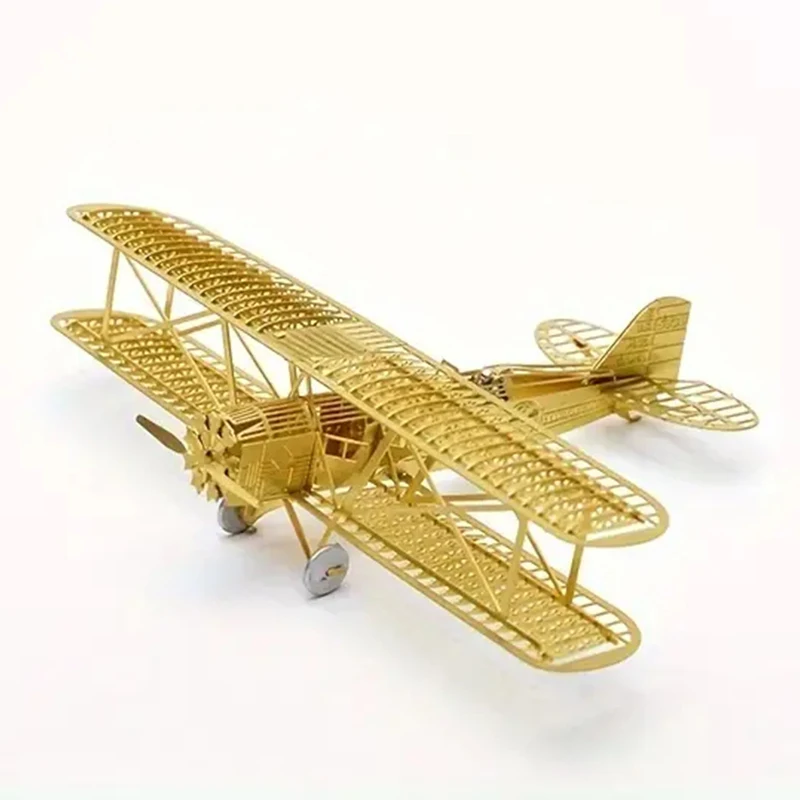 

B005 DIY Wright Brothers 3D flight model, brass metal model, birthday gift living room decoration decor