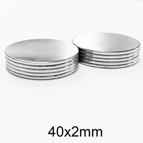 1/2/5/10PCS 40×2 라운드 희토류 자석 N35 얇은 강력한 강력한 자석 자석 40x2mm N35 네오디뮴 디스크 자석 40*2mm Best5 1/2/5/10PCS 40×2 라운드 희토류 자석 N35 얇은 강력한 강력한 자석 자석 40x2mm N35 네오디뮴 디스크 자석 40*2mm Best5
