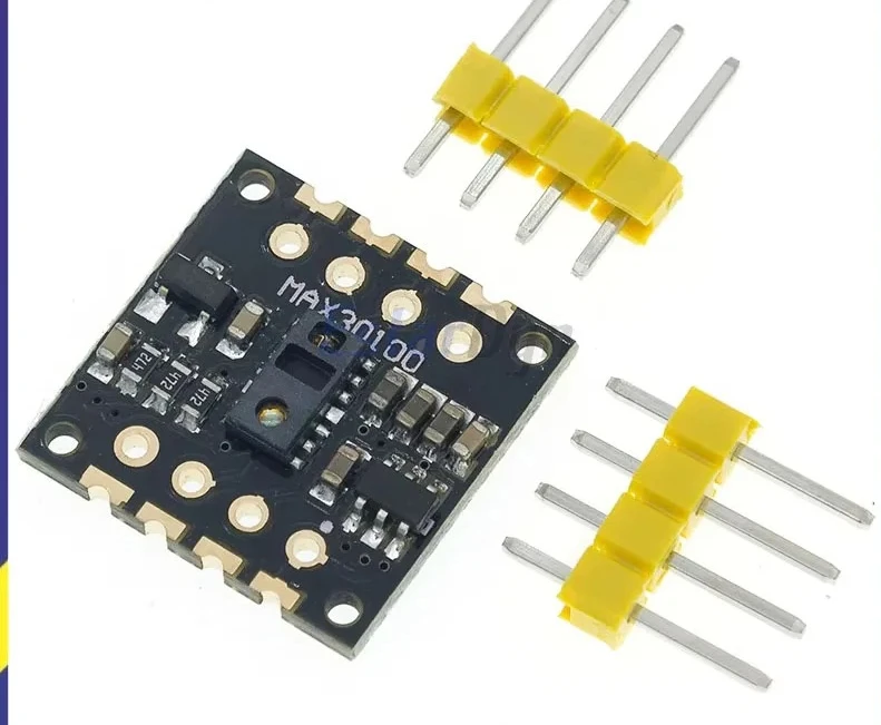 Arduino يمكن ارتداؤها بقوة منخفضة للغاية (0.7 مللي أمبير) MAX30102 معدل ضربات القلب وتشبع الأكسجين في الدم وحدة استشعار الصحة