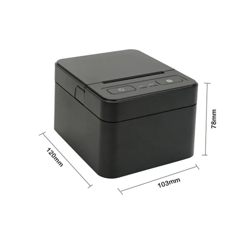 58mm receipt printer supermarket restaurant retail cashier checkout ticket bill USB Bluetooth thermal printer