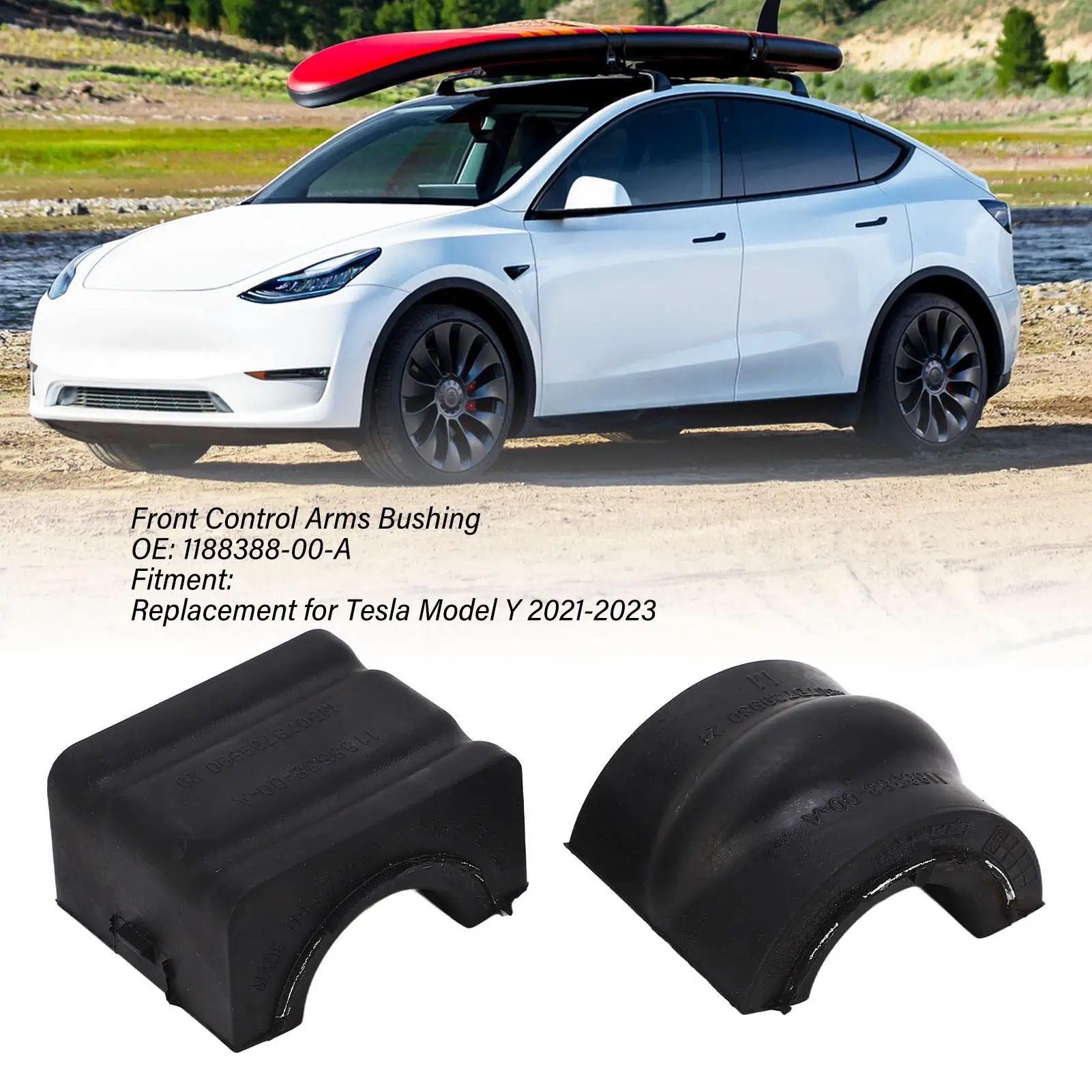 

Front Control Arms Bushing Lightweight Perfect 1188388-00- Stabilizer Bar Bushing Anti Aging Rubber for