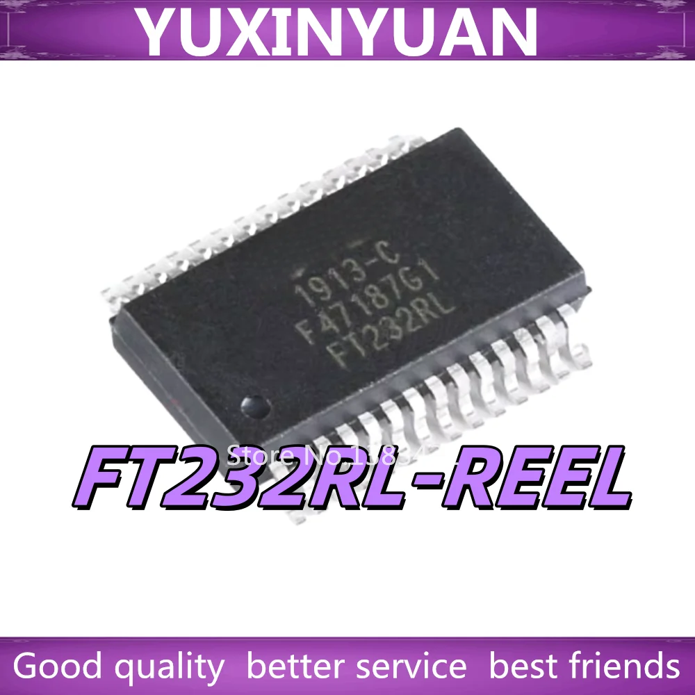 (5PCS)100% New FT232RL-REEL FT232RL FT232