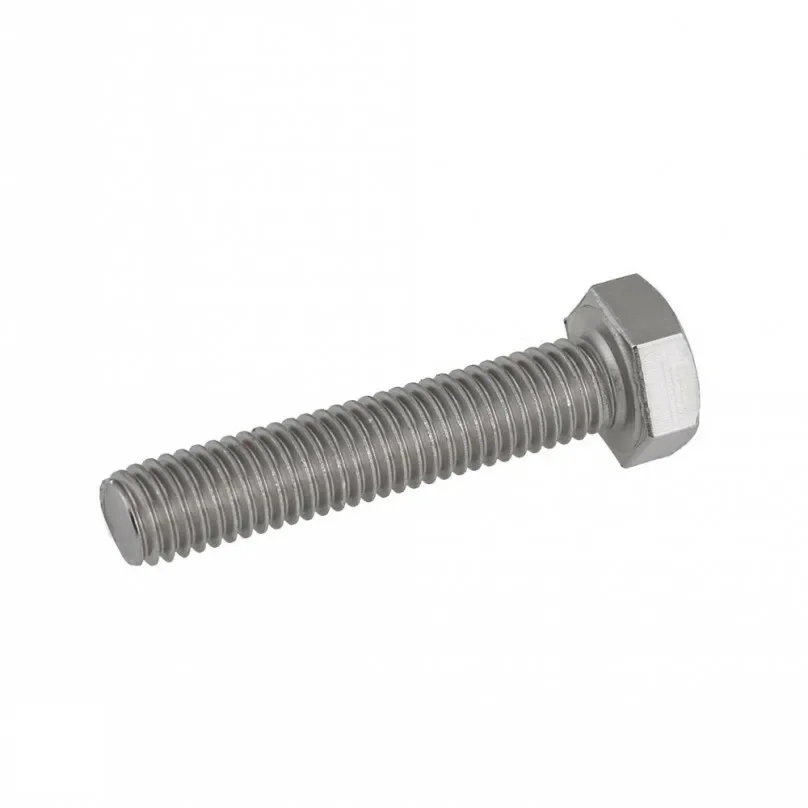 1/5/10/25pcs 304 Stainlesss Steel Hexagon Head Bolt M4 M5 M6 M8 M10 Full Thread External Hex Hexagon Head Screws