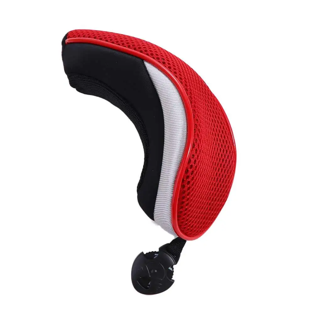 Mesh Polyester Material Outdoor Sport Easy On And Off Golf Head Protector Club Heads Cover Golf Headcover Golf Club Headcover