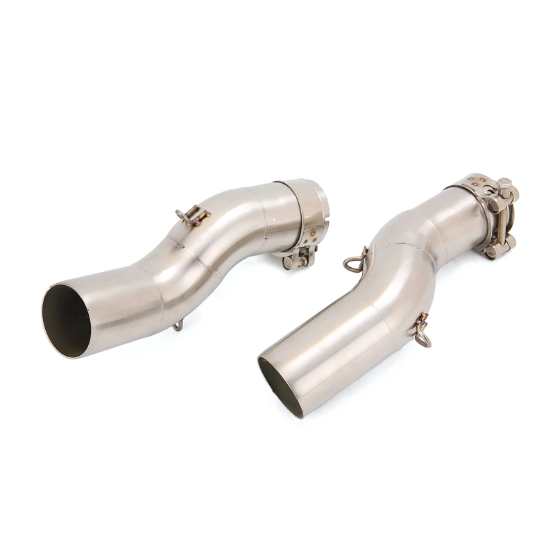 

For SUZUKI GSXR1300 2021-2025 Motorcycle Exhaust System Mid Pipe Slip On 51mm Muffler Stainless Steel Connect Tube