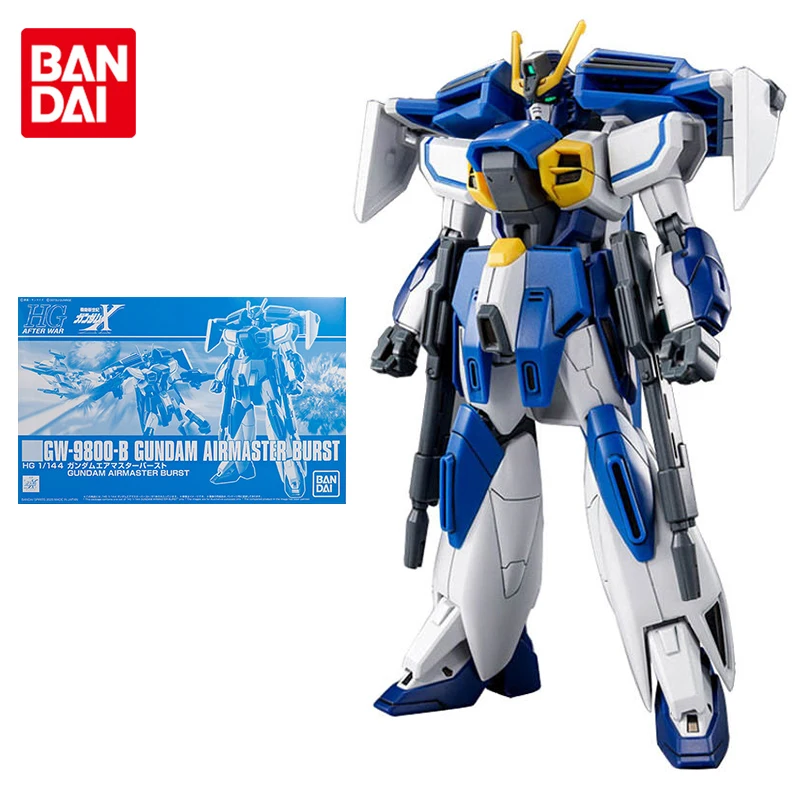 

Набор моделей Bandai Gundam, аниме фигурка HGAW GW-9800-B Airmaster Burst, Настоящая модель Gunpla, экшн-фигурка, игрушки для детей