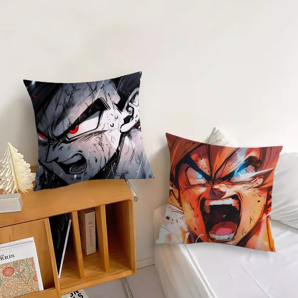 Cartoon Ball Pillow Case For Sofa Bedroom Living Room Office Bedside Table zCool D-Dragon Backrest Cushion Printing Square