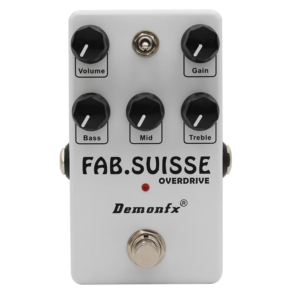 

NEW Demonfx High Quality FAB SUISSE Overdrive & Gate Pedal Guitar Effect Pedal Overdrive Pedal