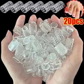 5/10/20 Pc Voetverzorging Elasticiteit Siliconen Tenen Caps Vrouwen Mannen Gel Kleine Teen Buis Protector anti-Wrijving Ademend Vinger Covers