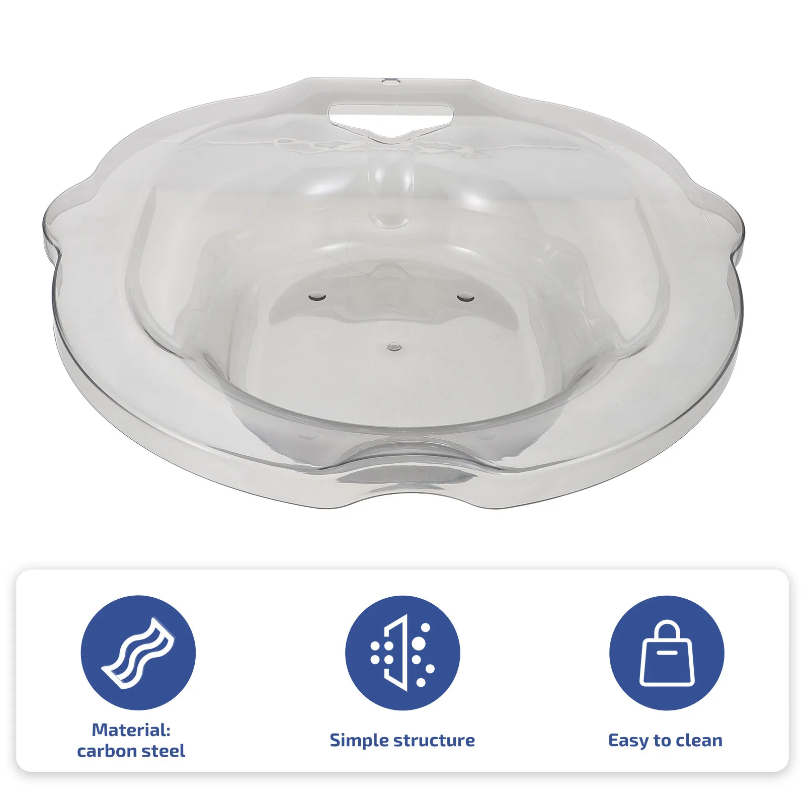 

Postpartum Care Sitz Bath Basin Toilet Seat Sitz Basin Pregnant Women Hemorrhoid Patient Comfortable Soft Hip Bath