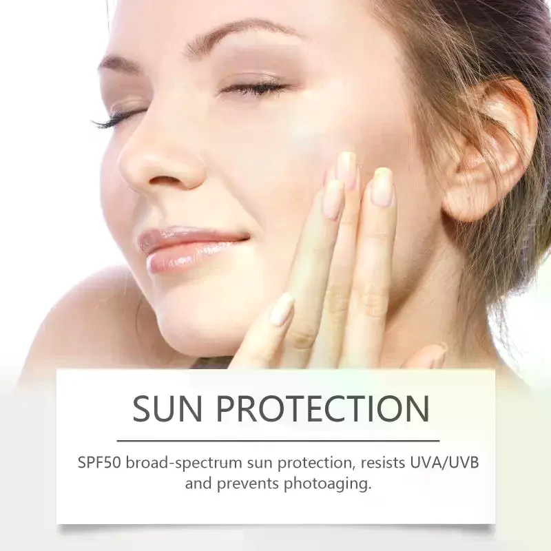 Foundation Color Changing Light Spectrum Sunscreen SPF 50 Concealer Long-lasting Full Coverage Liquid Foundation Base Cosmetics