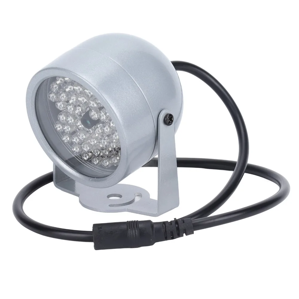 48 LEDs Fill Light Auto Induction 12V Voltage Auxiliary Light Array Design High Power Infrared Lamp Darkness Lighting