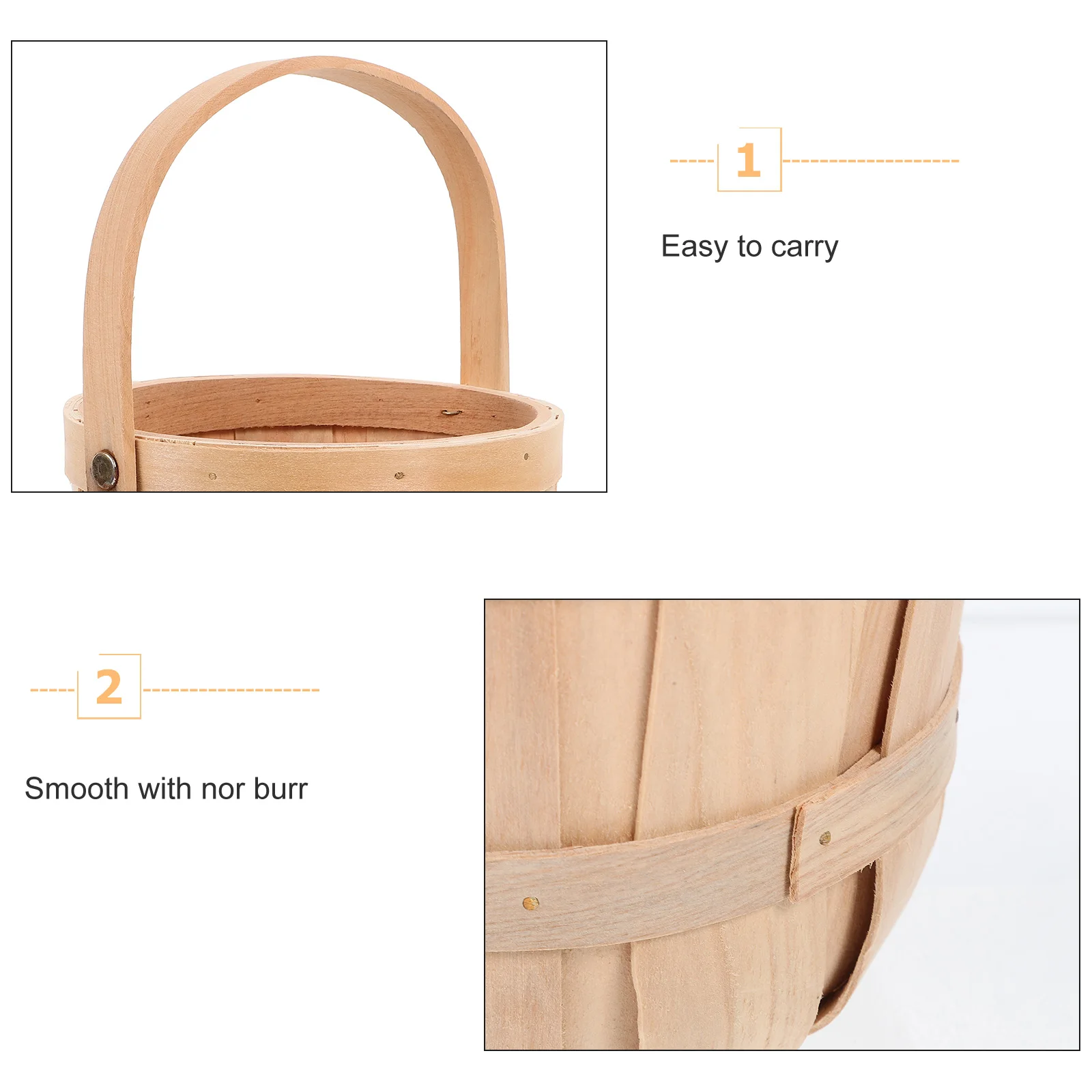 

Bamboo Woven Basket Small Size Kitchen Storage Egg Fruit Bread Snacks Dried Vegetable Holder Rustic Style Multi Functional