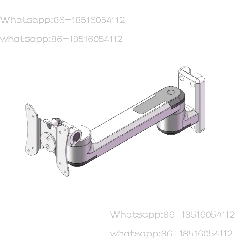 

LJ-A01-3 Monitor Bracket Wall-mounted Industrial Computer Hanger, Display Screen Keyboard Integrated Bracket Rocker Arm