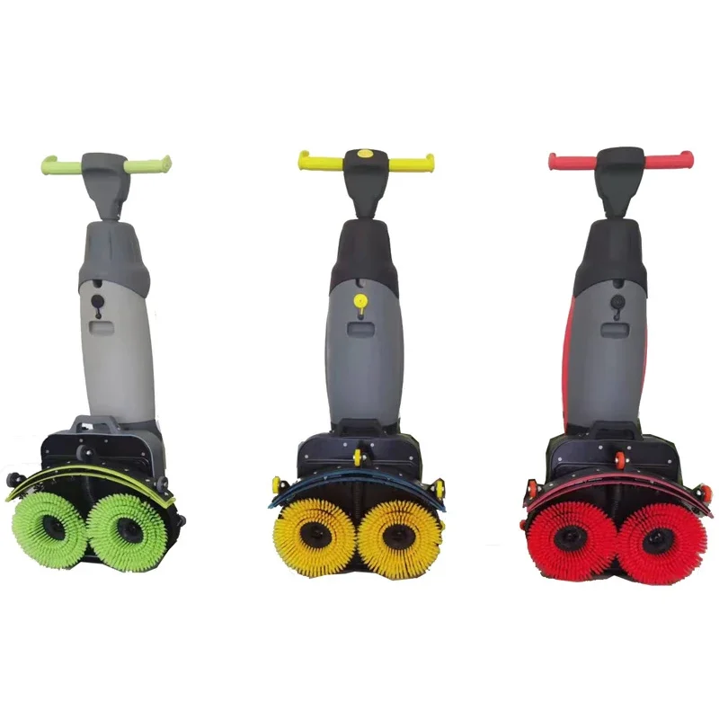 

New Electric Floor Scrubber Double Brush Floor Scrubber Supplier