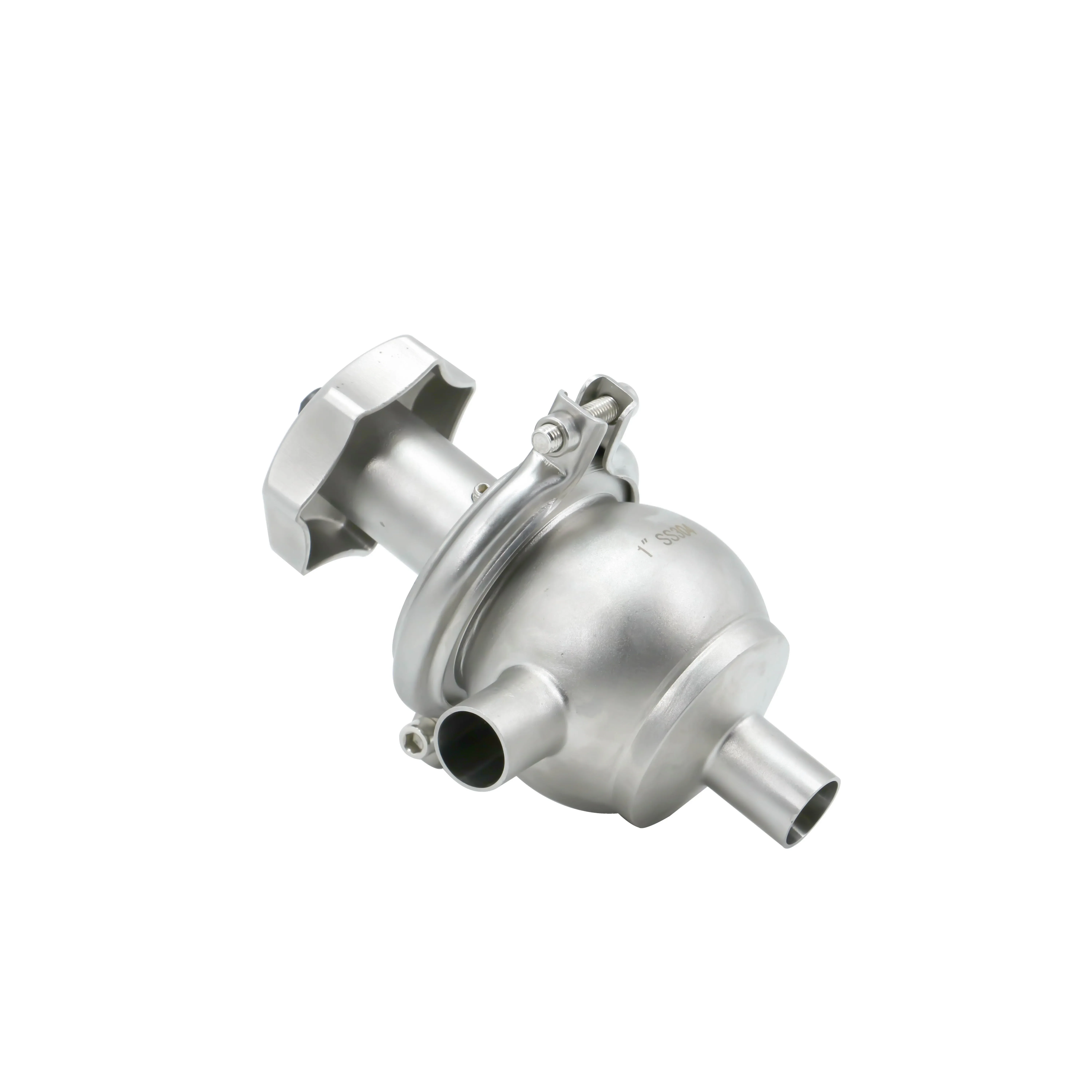 DN15 to DN125 Sanitary Stainless Steel Sanitary Manual Threaded Fluid Flow Control Valve