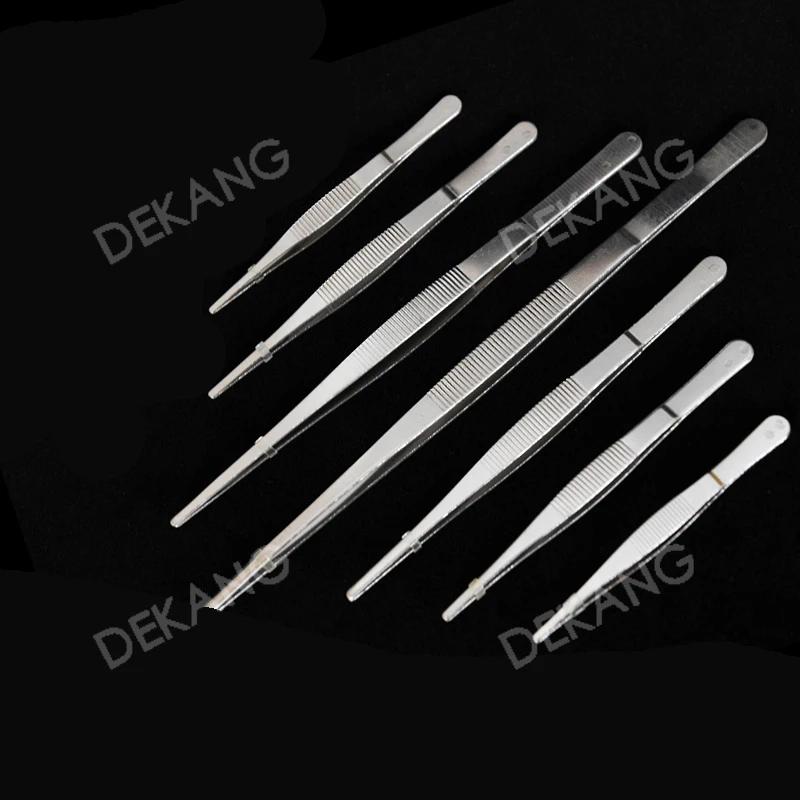 คีมผ้าพันแผล, เครื่องมือถอนขน, เครื่องมือทําสวนทํามือ, ขนตาปลอม, สแตนเลส, หนา, กันลื่น, กลม