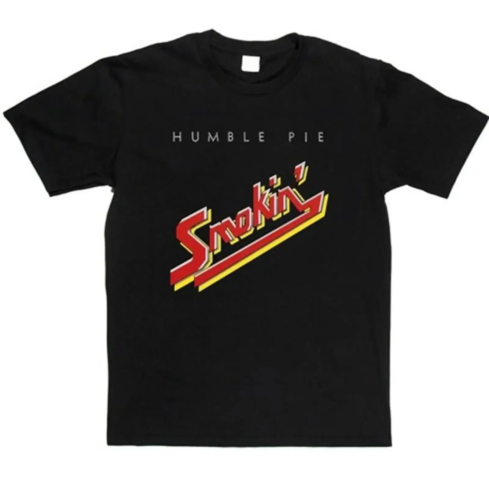Humble Pie Smokin amp 39 T Shirt Style 100 Cotton vintage Washed fashion designer clothes Breathable Comfortable Versatile Soft