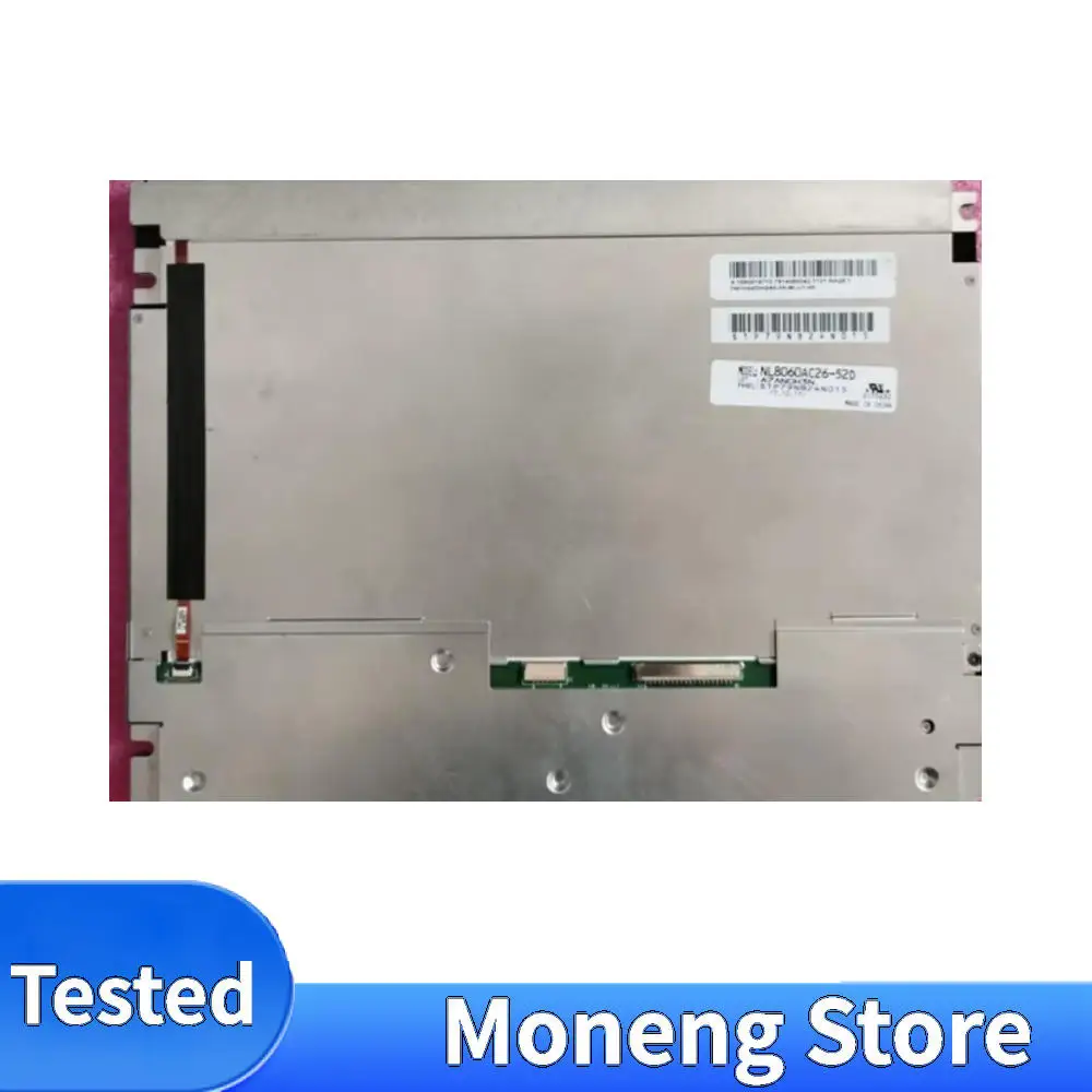 LCD NL8060AC26-52D لوحة شاشة عرض أصلية 10.4 بوصة 800 × 600