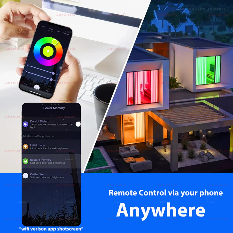 Tuya Smart WiFi LED Light Bulb E27 15W 20W 220V 110V Alexa Compatible RGBCW Led Lamp For Smart Life Google Assistant Home Decor