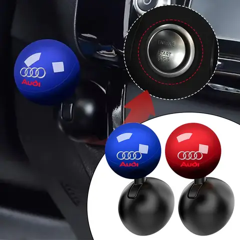 자동차 푸시 시작 버튼 로커 자동차 원 버튼 시작 레버 시작 중지 버튼 커버 Audi A3 Q5 B9 B7 C6 A4 B8 8P 8V B6 A5 A6
