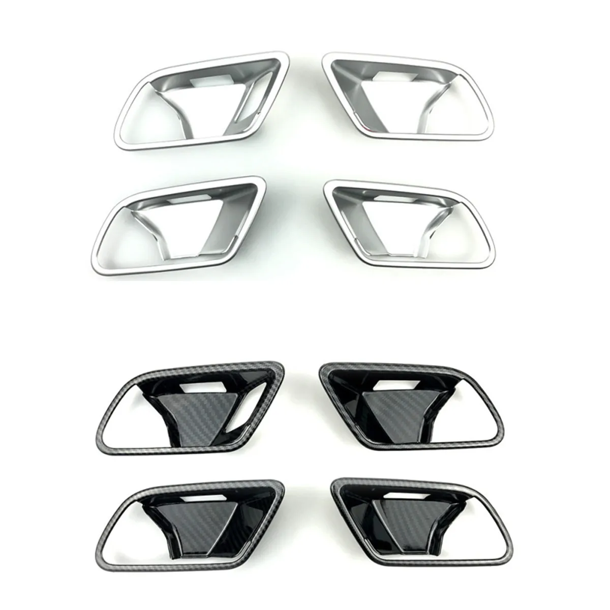 Car Inner Door Bowl Frame Cover Trim Decorative Stickers For Mercedes Benz A Class W177 A180 200 CLA C118 2020-2024 Accessory