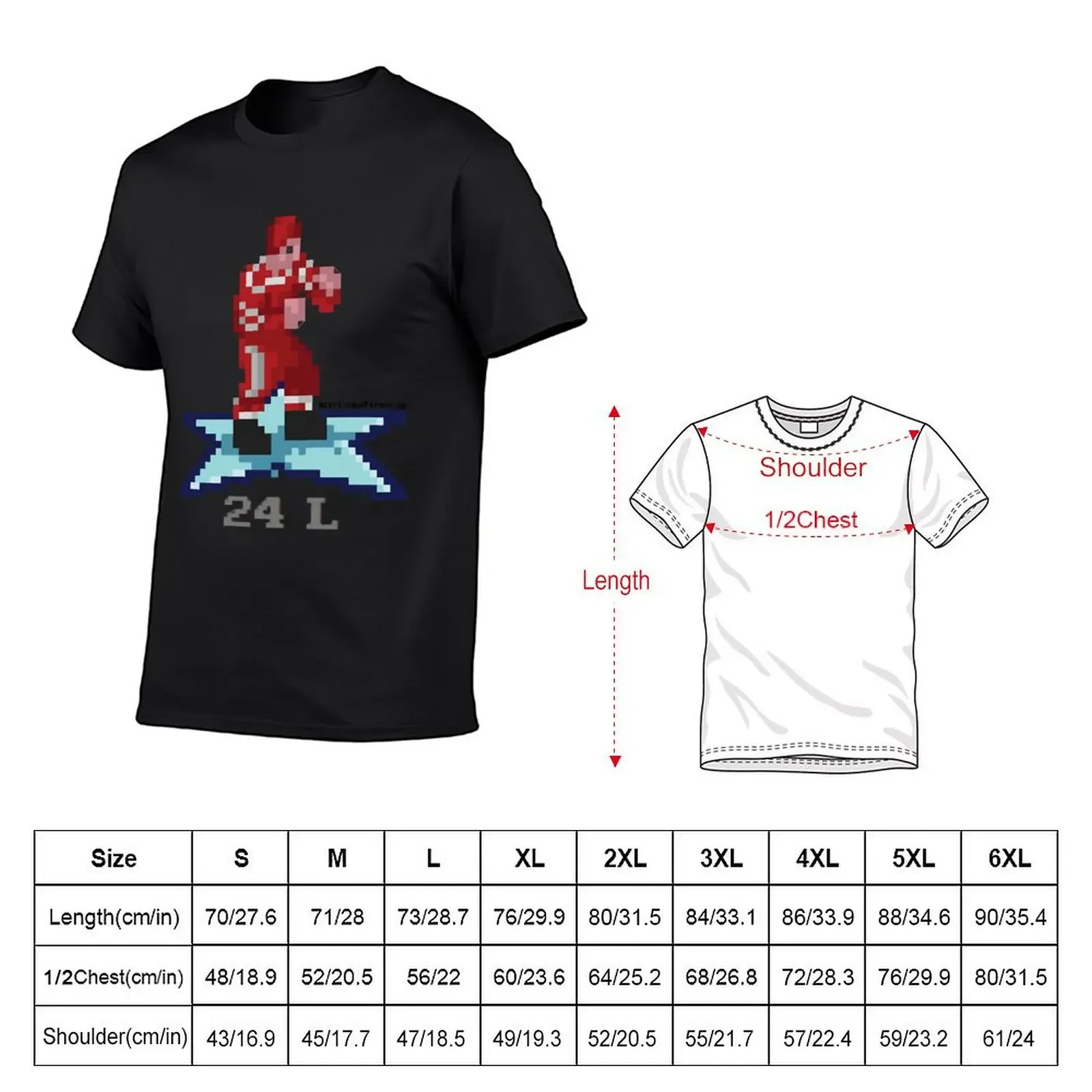 16-Bit Legend Bob Probert T-Shirt tees designer shirts heavy weight t shirts for men