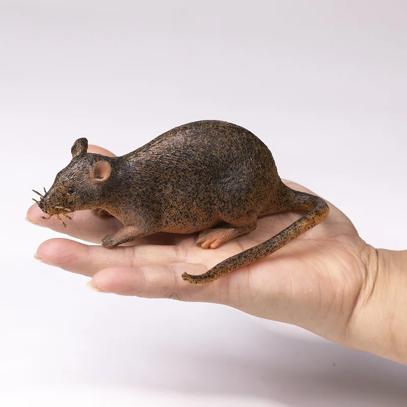 Simulatio Soft Wild Insect Animal Model Caterpillar Lizard Mouse Action Figures TPR Halloween Trick Gift