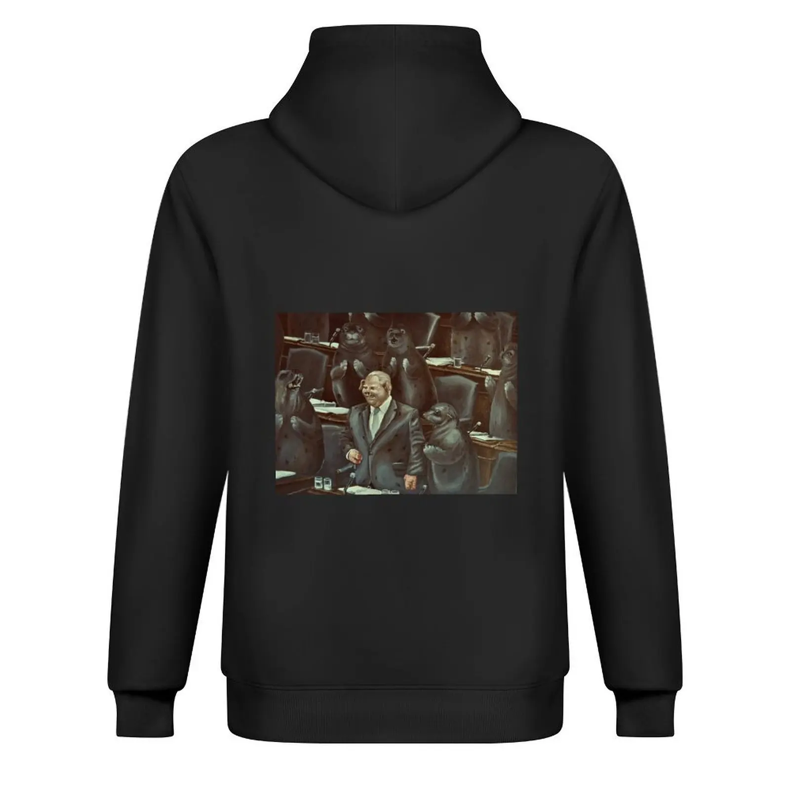 The Orwellian Legislative Assembly هوديي جرافيك تي شيرت الرجال مقنعين قميص الرجال ارتداء ملابس رجالي هوديس للرجال #3