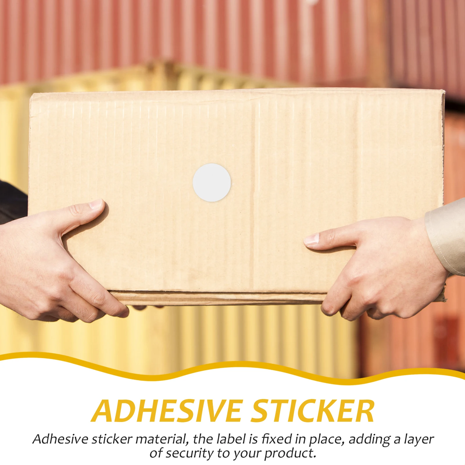 

50 Pcs Anti-counterfeiting Label Stickers Adhesive Labels Number Removable Office Blank