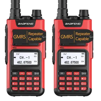 BAOFENG GMRS Hanheld Radio Walkie Talkie GMRS Rádio NOAA Dálkový dobíjecí svítilna pro kempování a lov Obousměrné rádio 6 nejlepší prodej vycházky baofeng - №2