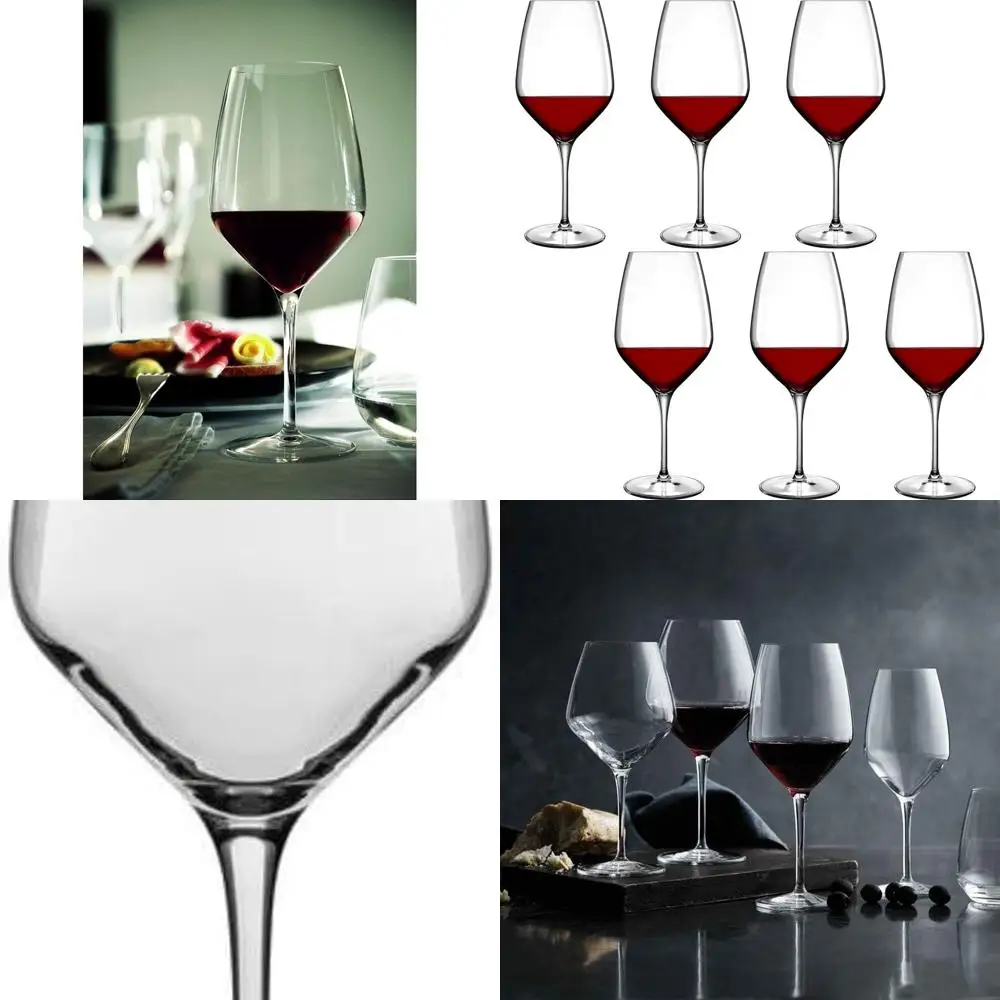 

Set of 6 Clear 23.75-Ounce Cabernet/Merlot Wine Glasses
