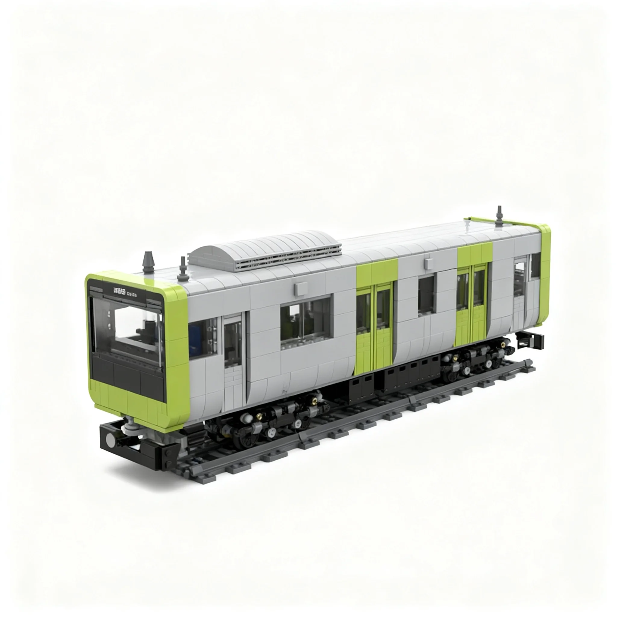 2489pcs MOC Train JR East E235 Commuter Train Model Toys Building Blocks Architecture Christmas Gifts DIY Brick Assemble Idea
