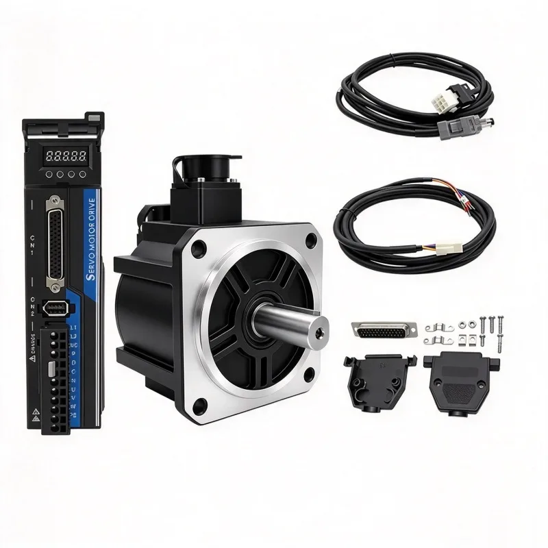 2.7kw/3kw/4.5kw/5.5kw/7.5kw 180 Flange 380V Servo Motor Ethernet with Brake 1500Rpm 23 Bit Optical Encoder Servo