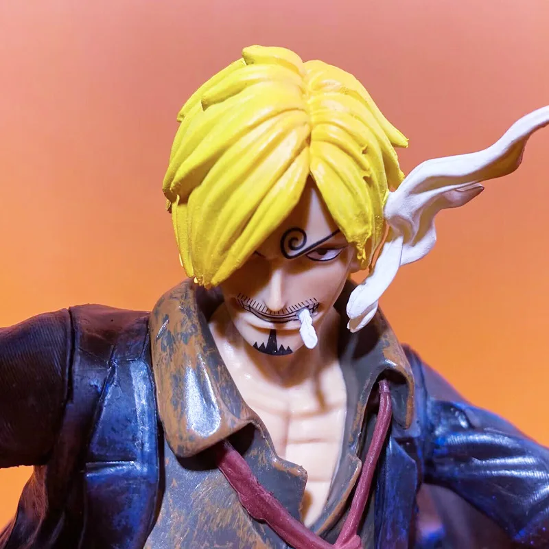 

One Piece Gk Model: Straw Hats Sanji "Diable Jambe" – Top 3 Crew Figure Decor. Premium Craft, Dynamic Pose. Must-Have For Fans!