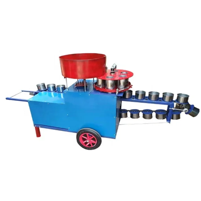 potted succulents, grouting machine, seedlings, flowers, soil, installation potting equipment