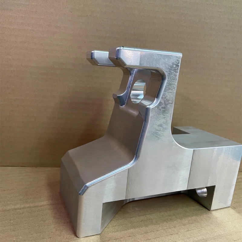 Custom CNC Milling Aluminum Alloy Bracket OEM Precision CNC Machining Support Housing As Per Drawing