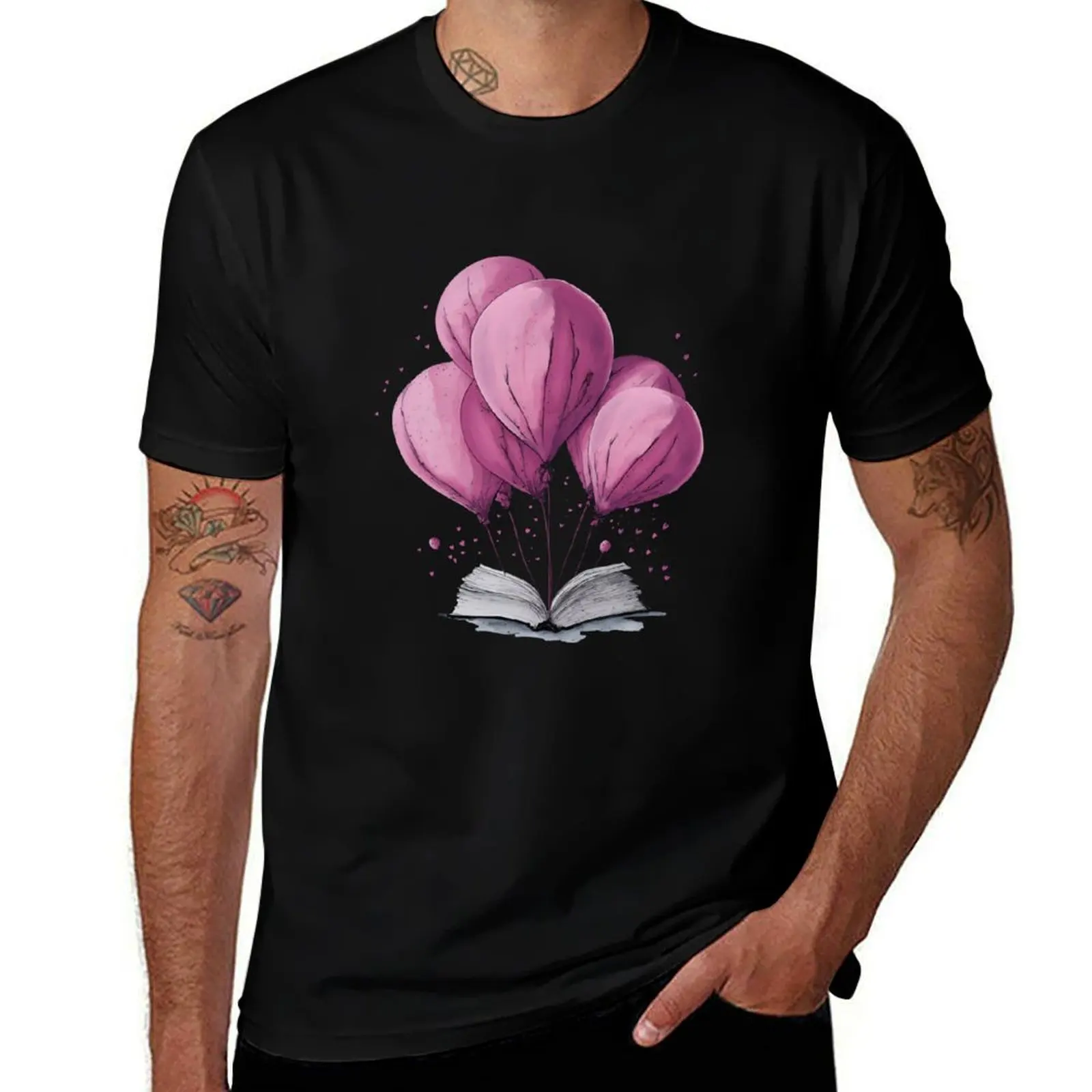 

Reading books and dream up, pink baloon growing from book, Book Sticker, bookworm gift for reader,student gift, lover bo T-Shirt