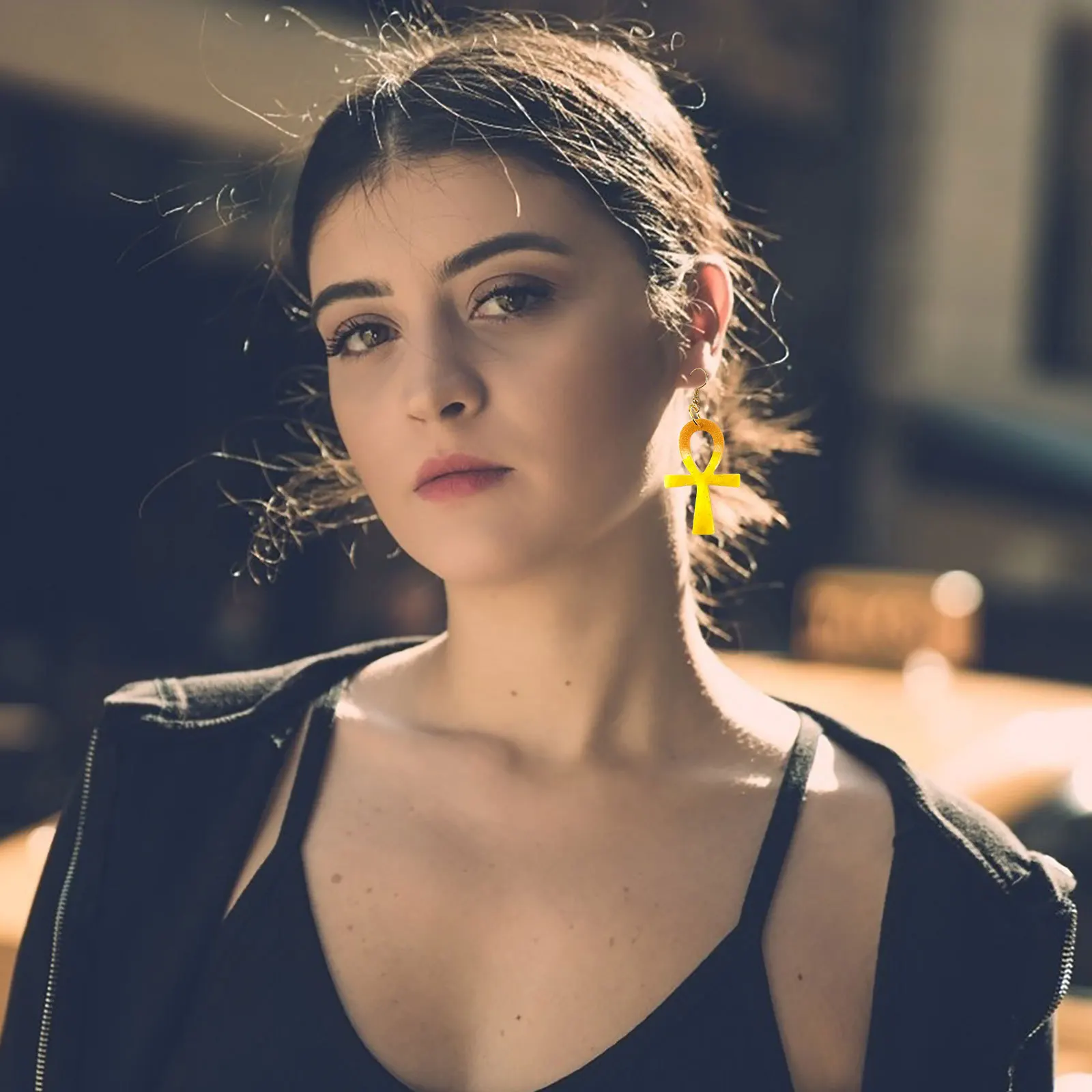 

2Pcs Flexible Cross Pendant Molds Wear Resistant Silicone Keychain Charms Keychain Molds Pendant Casting Mold Craft Making Mold