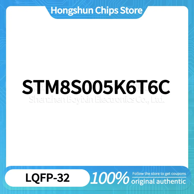 

STM8S005K6T6C Sturdy plastic housing