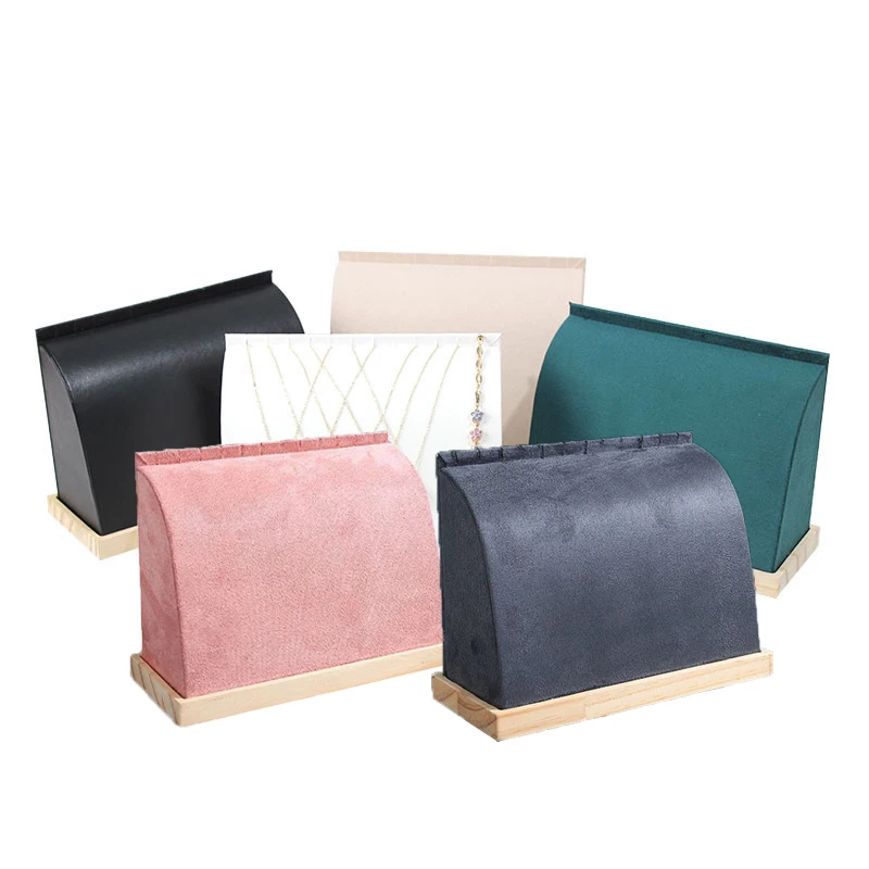 

Креативная деревянная подставка для ожерелья, подвеска, браслет, ожерелья, держатель для хранения ювелирных изделий, органайзер для ювелирных изделий, прилавок, витрина, реквизит