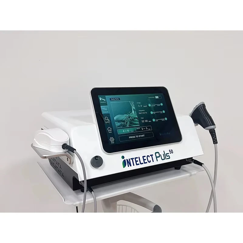 2025CE جديد موجة الصدمة الهوائية + الموجات فوق الصوتية 2 في 1 هزاز الأنسجة العميقة العمود الفقري مسكن هوائي العلاج #4