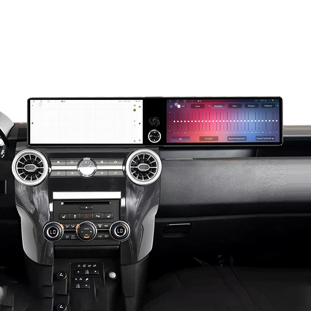 Android For Land Rover Discovery 4 2010~2016 8-Core Dual Screen Interaction Multimedia GPS Navigation Car Radio Stereo Head Unit