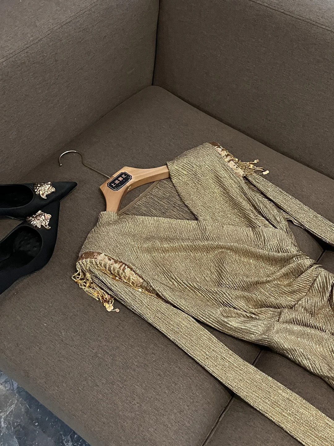 Ele Long Sve V-Ne-Kleid mit Taillenfalten, schlankmachendes Maxi-Dr. Faionable Ci Commuting-Rock mit hoher Taille für Damen