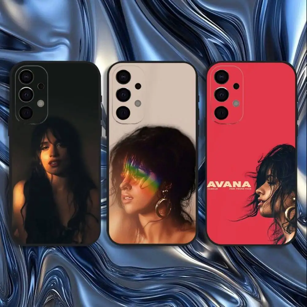 

Singer Camila Cabello Phone Case For Samsung S25,S24,S21,S22,S23,S30,Ultra,S20,Plus,Fe,Lite,5G Black Cover
