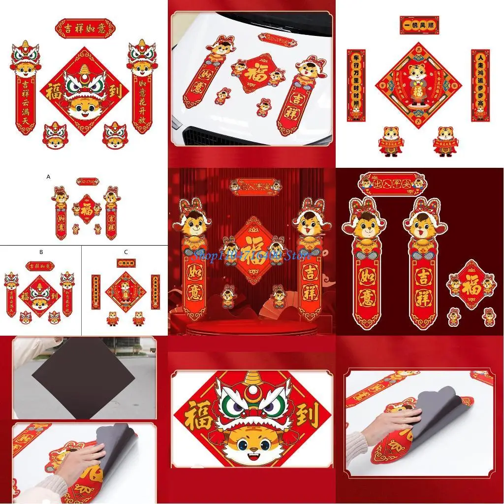 

y1gd Nice Car Couplet Self-priming Couplet Practical Couplet for Auto Decor