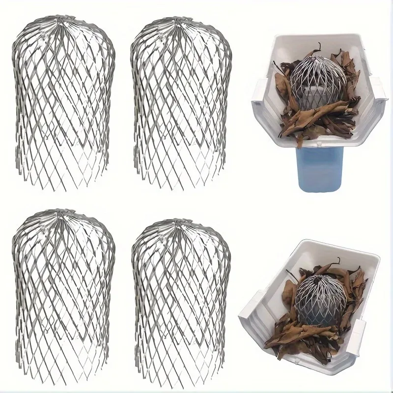 hotsale fine aluminum mesh strainer reusable anti clog metal filter screen kitchen sink drain garden water pipe practical househ