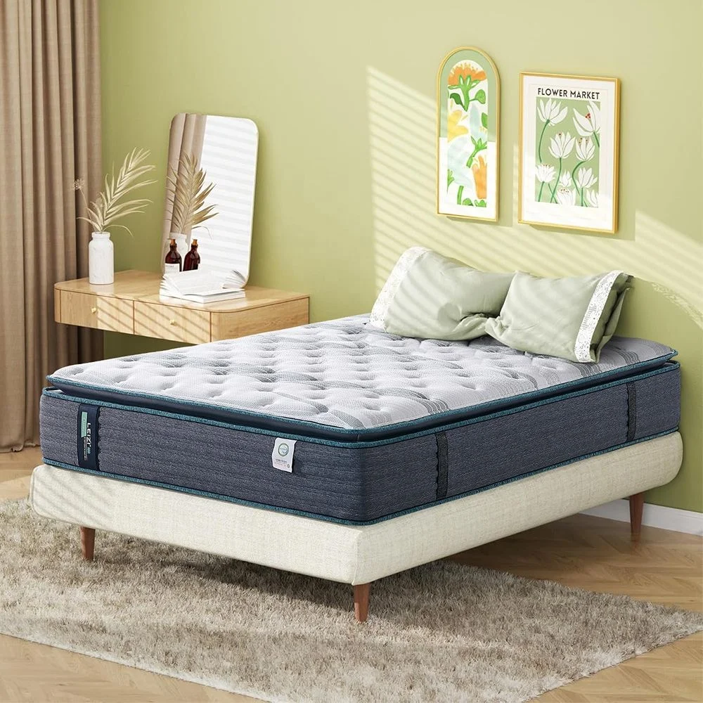 Hybrid Memory Foam Pocket Spring Double Bed Mattress High Quality Bedroom Mattresses Manufacture