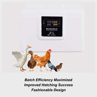 Egg Incubators 10-25 Duck Egg Incubator Intelligent Poultry Brooder Automatic Turning Coop Hatcher For Breeding Nursery